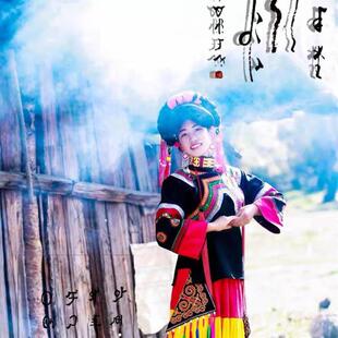 彝族服饰男女装民族特色衣服复古上衣刺绣外套网红同款