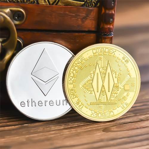 ETH以太坊纪念币实物礼物