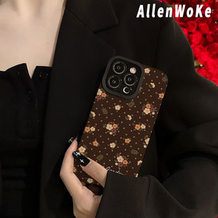 pro 9全包50硅胶40外壳30女软12畅享11ultra智选8se 复古甜心碎花适用华为pura70手机壳nova14新款 mate70女款