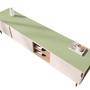 纯色电视柜桌垫防水防油免洗桌布餐边柜盖布鞋柜耐脏台面保护垫子