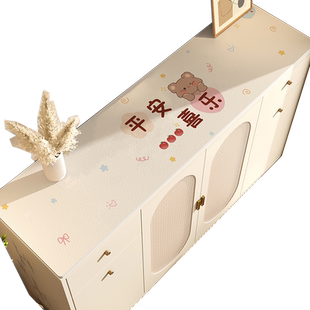 鞋柜防脏垫电视柜垫子台面桌布茶几桌面保护垫餐边柜桌垫防烫免洗