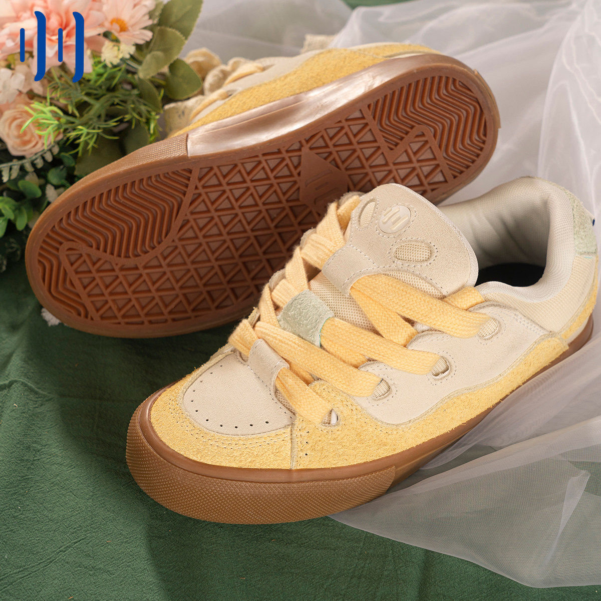 顽刻官方面包鞋Magic BAKE香椰奶茶配色长毛绒男女国潮滑板