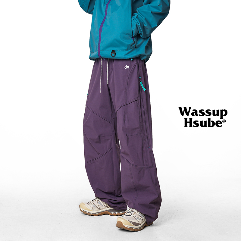 美式户外工装冲锋裤男女