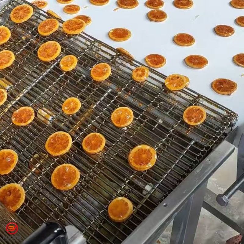山源红糖柠檬片裹糖机器 冻干山药片浸糖机器 南瓜块裹糖设备