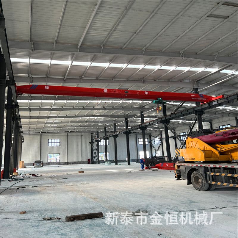 水泥房龙门吊20吨电动遥控门式轨道吊车MH工业室外花架门式起重机