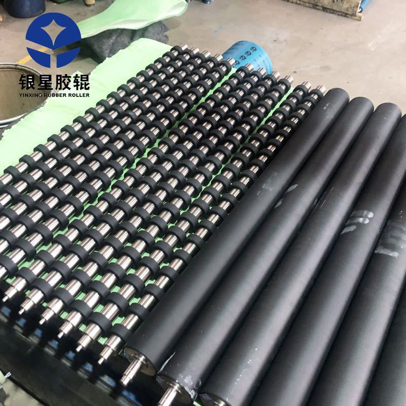 不锈钢辊镀铬钢棍 厂家供应各种工业钢棍 玻璃机械胶辊商标机胶辊