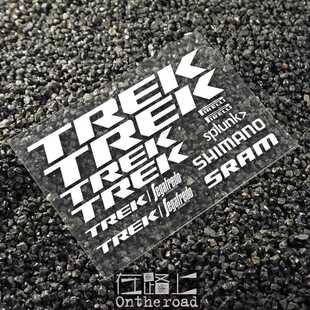 崔克TREK车架套贴纸山地车死飞trek马东世家单车防晒防水保护贴纸