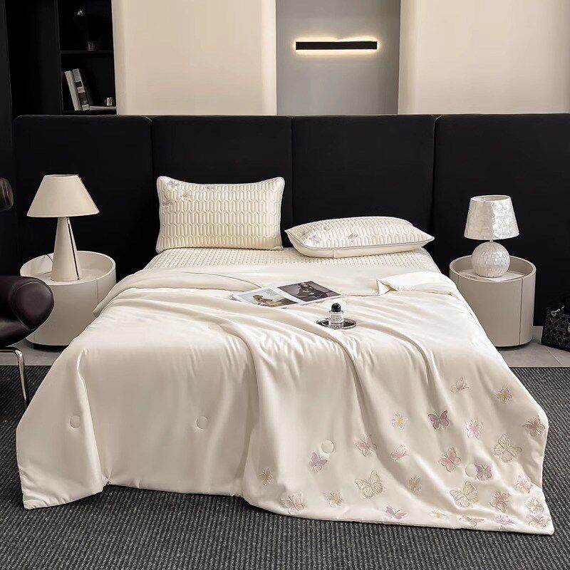 精选A类母婴级冰丝乳胶凉席夏凉被四件套2025新款夏季床单床上三