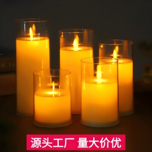 仿真电子蜡烛浪漫求婚表白引路灯音乐会剧本杀婚庆场景布置装饰灯