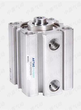 亚德客小型薄型气缸SDA32/SDA40*45/50/55/60X70X75X80X100SB气动