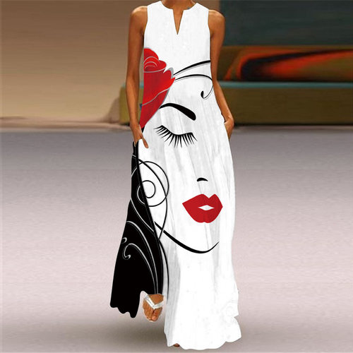 波西米亚海滩太阳裙背心
