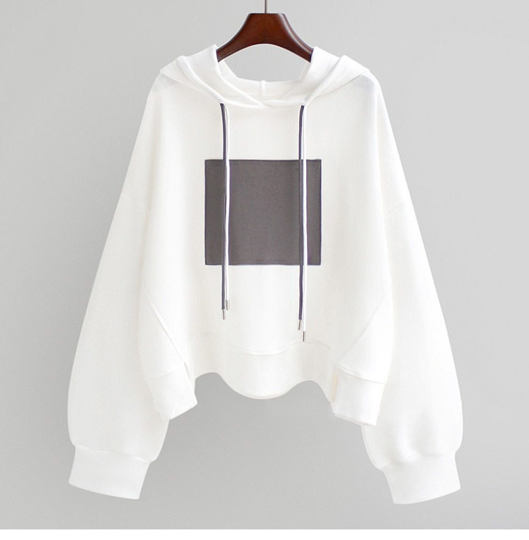 Fashion Printed Sweatshirt Women's Sweater印花运动衫女性卫衣