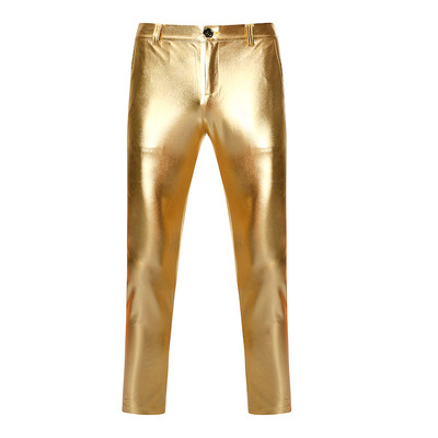 Stamped bright casual pants Fashion pants烫金亮色休闲裤长裤