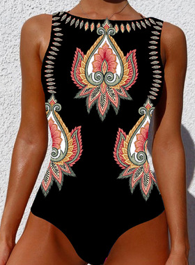 Vintage swimsuit tight fitting beach outfit泳衣紧身衣沙滩装