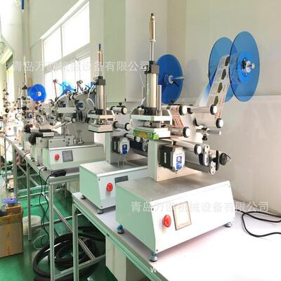 半自平贴标签机面片箱子纸袋自动平面贴标卡机OAU厂家直供智能动