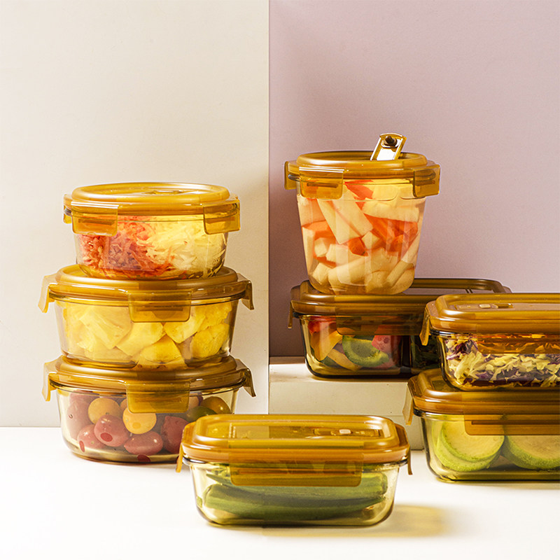 安买饭盒微波炉加热专用碗上班族带饭餐盒玻璃保鲜盒分隔便当盒,餐饮具,饭盒/保温桶/保温提锅,淘宝优惠券,粉丝福利购,淘宝优惠卷