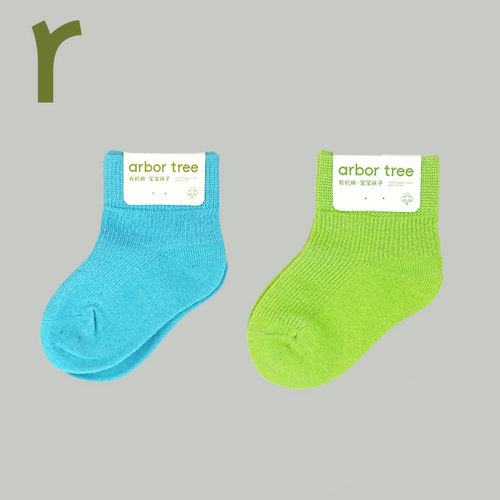 ArborTree婴童袜子有机棉吸湿