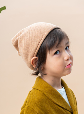 ArborTree 喜悦 有机棉羊绒宝宝秋冬栗子帽保暖挡风柔软吸湿排汗