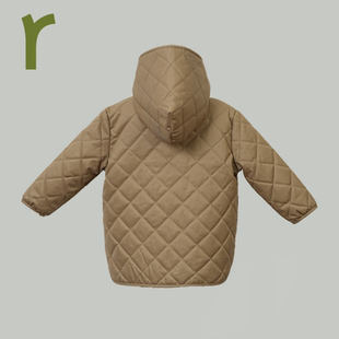 ArborTree 纯天然取材做的宝宝秋冬舒弹棉连帽棉服外套保暖亲肤