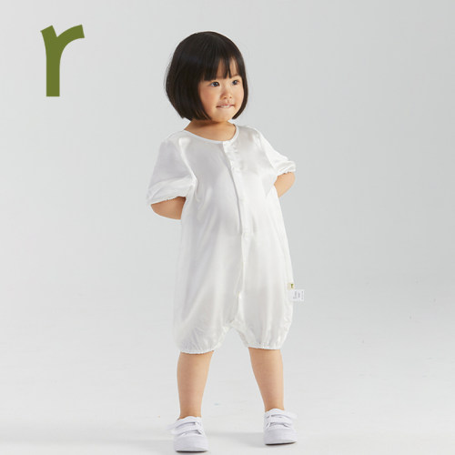 ArborTree100%桑蚕丝连体衣爬服