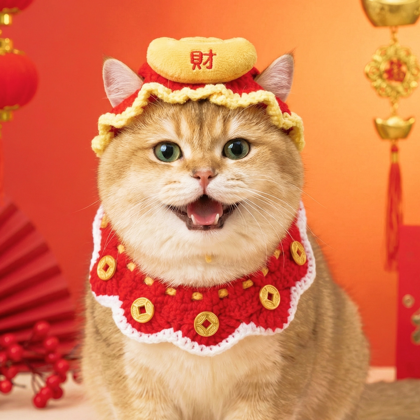 猫咪项圈狗狗脖圈小猫围脖财神帽子宠物口水巾新年喜庆装扮醒狮,宠物/宠物食品及用品,项圈/肩带,淘宝优惠券,粉丝福利购,淘宝优惠卷