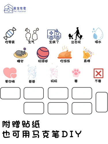 Кнопка, домашний питомец, с возможностью записи звука