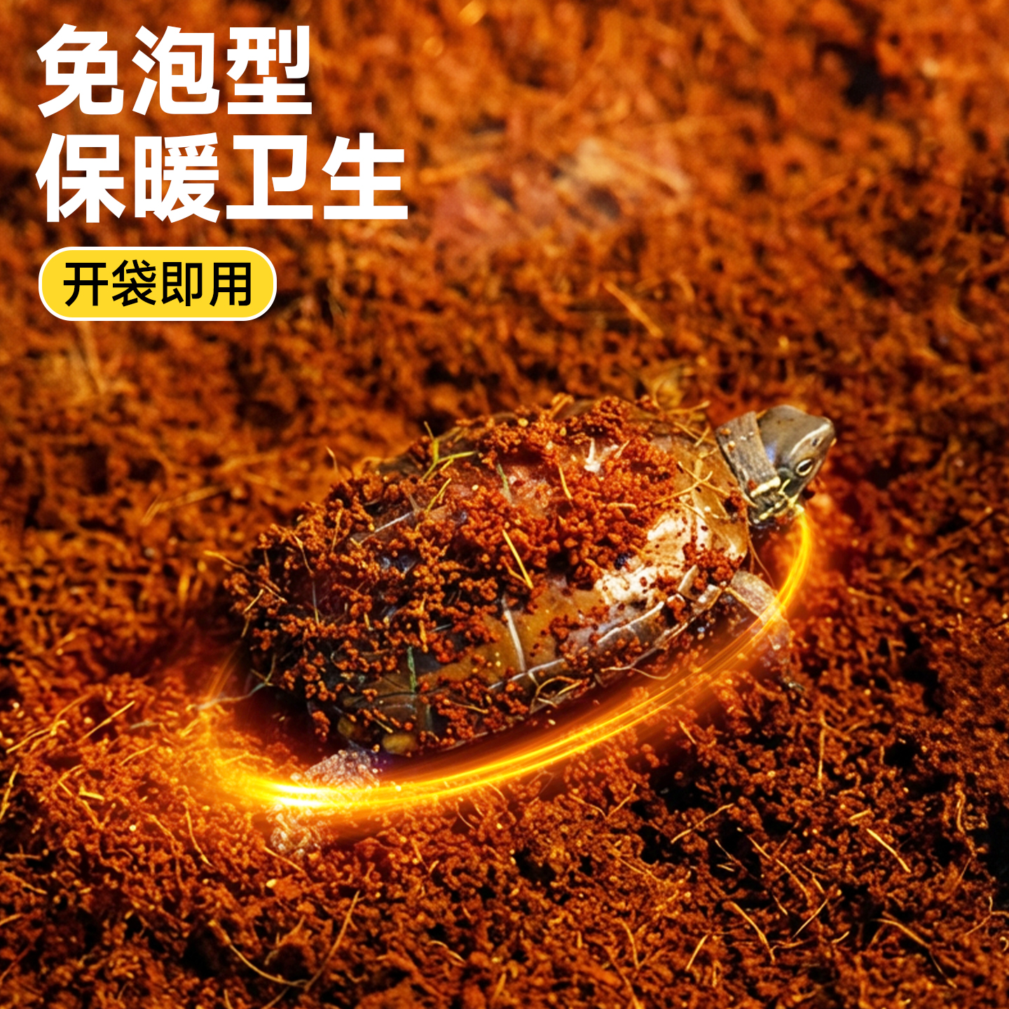 乌龟冬眠套装免泡型椰土过冬神器