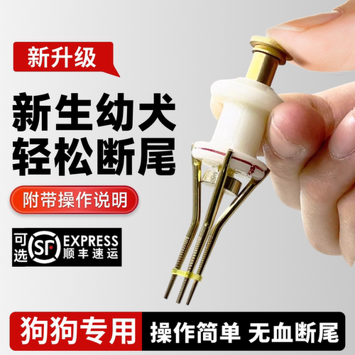 断尾神器狗狗断尾橡皮筋柯基泰迪断尾皮筋宠物小狗雪纳瑞断尾圈