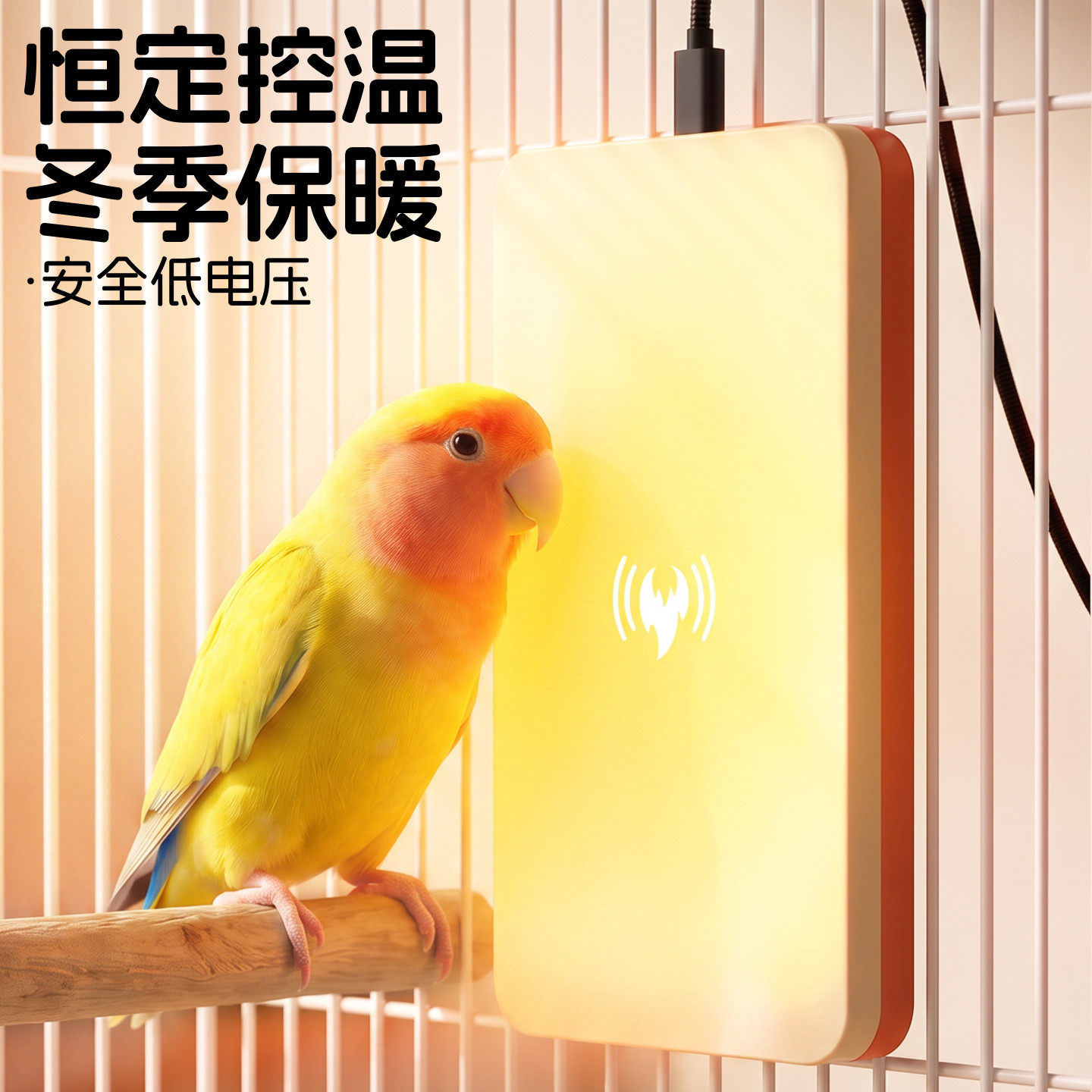 鹦鹉取暖器过冬神器防冷保温取暖图片
