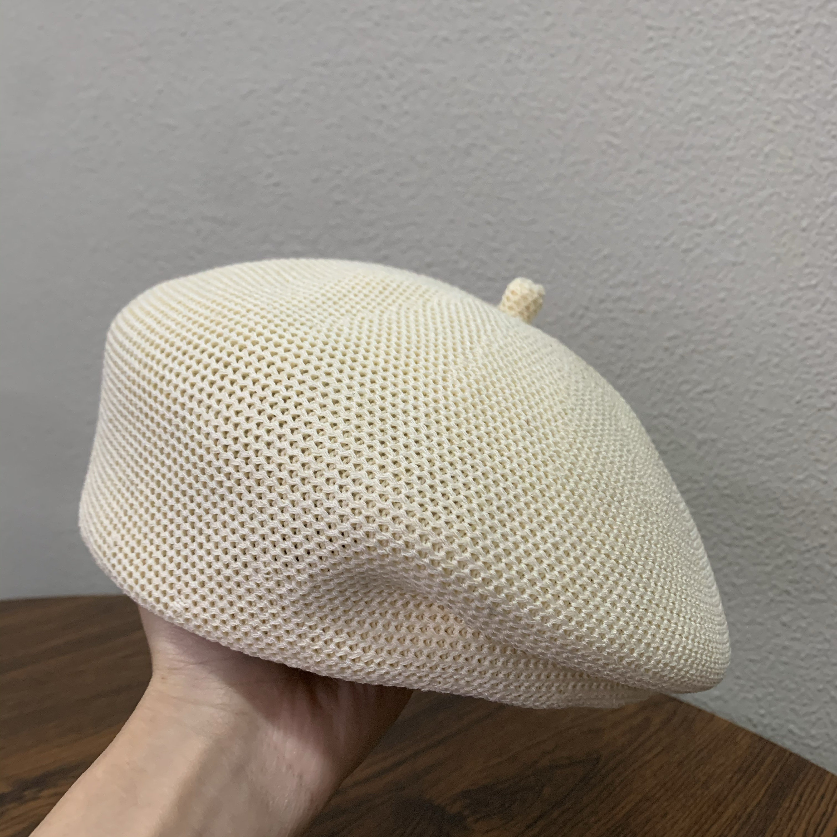 纯色简约贝雷帽子女春夏季韩版显脸小透气南瓜帽百搭休闲画家帽