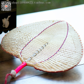 棕叶大蒲扇手工古风蒲草编织夏季 芭蕉扇女手摇扇子团扇折扇男 老式