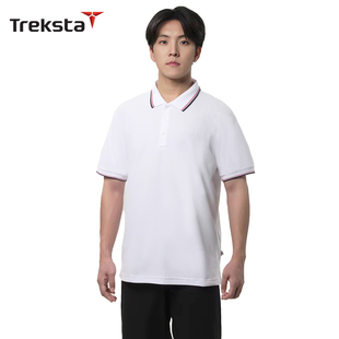 Treksta特锐思达 冰棉亲肤舒适透气城市通勤休闲短袖POLO衫