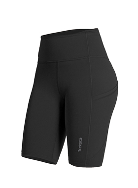 Treksta特锐思达 Supdry裸感运动瑜伽五分健身骑行裤鲨鱼裤打底裤