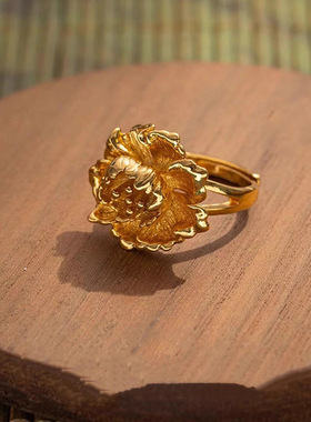 新款牡丹富贵花中国风轻奢优雅气