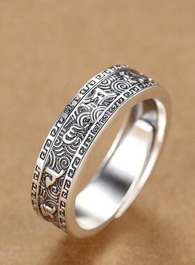 925镀银高级2025新款戒指复古情
