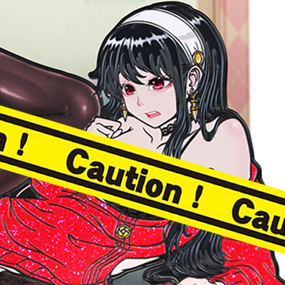 PINSTOP 间谍过家 约尔金属徽章ins胸针别针饰品动漫周边