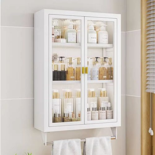 卫生间收纳柜免打孔墙上防水