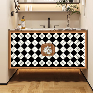 洗手台防水帘卫生间杂物柜遮挡帘洗漱台柜子橱柜短帘浴室柜挡水帘