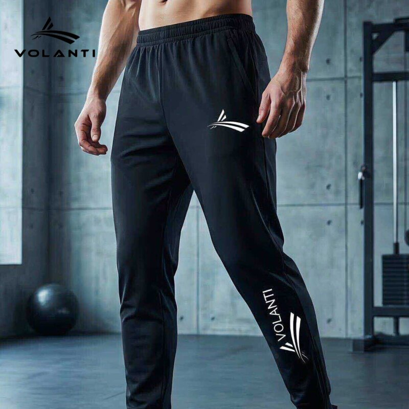 沃兰迪2026新款田径体育训练裤透气拉链健身秋冬款速干长裤