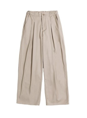 Hungry Artsit新款复古廓形休闲裤男宽松直筒纯色西裤垂感阔腿裤