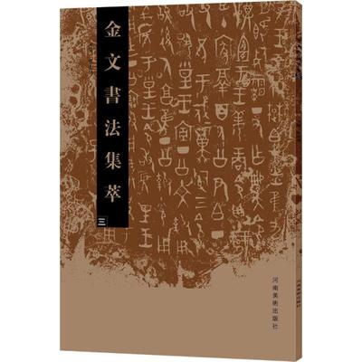 正版书籍金文书法集萃（3）张志鸿9787540139872