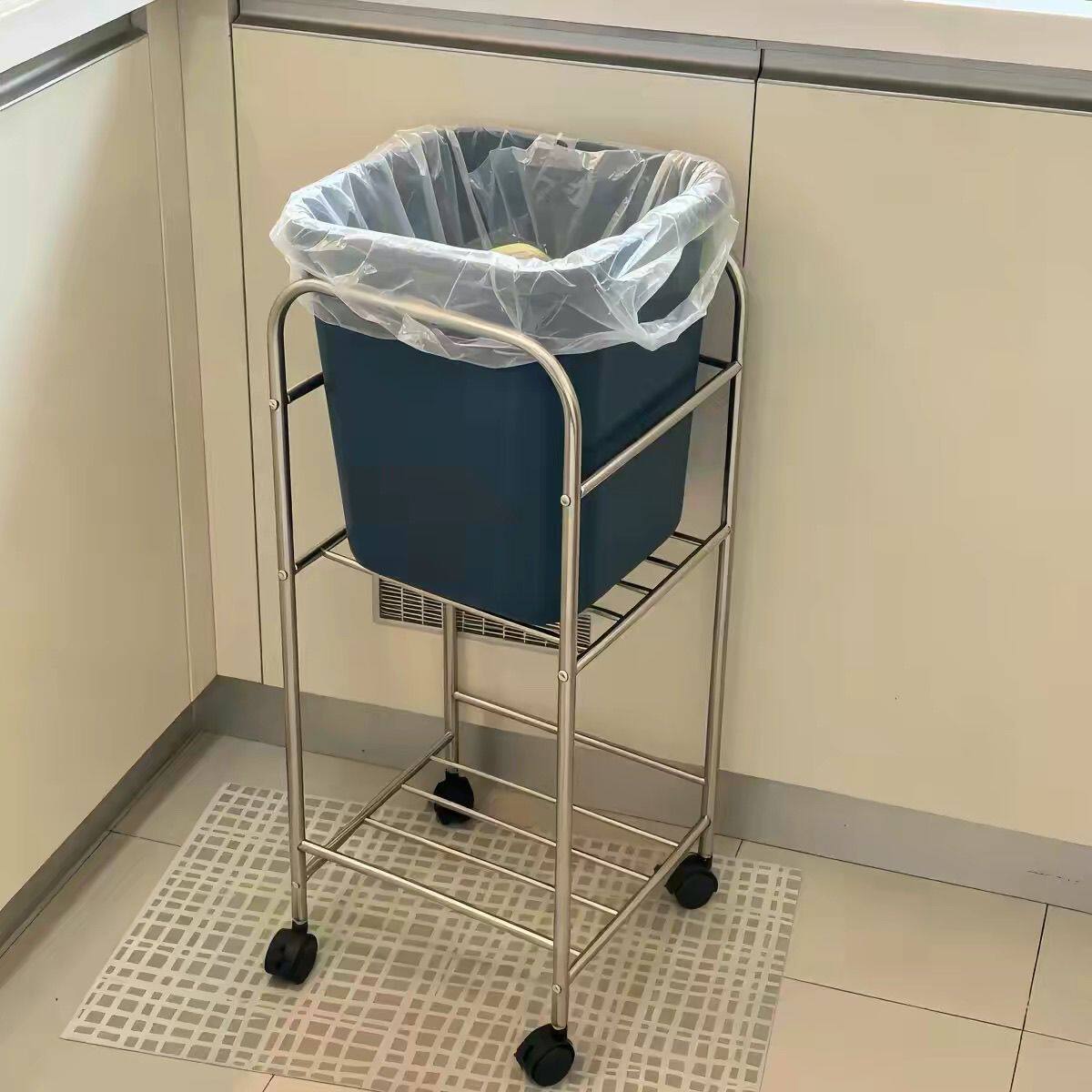 厨房专用不锈钢垃圾架家