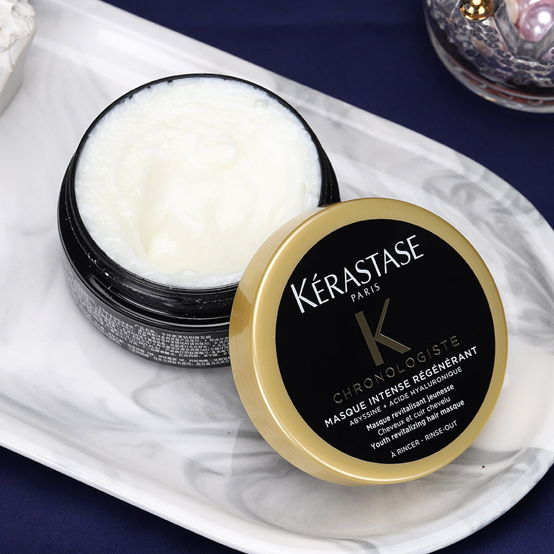 Kerastase卡诗黑钻鱼子发膜75ml修护柔顺亮泽护肤改善毛躁干枯