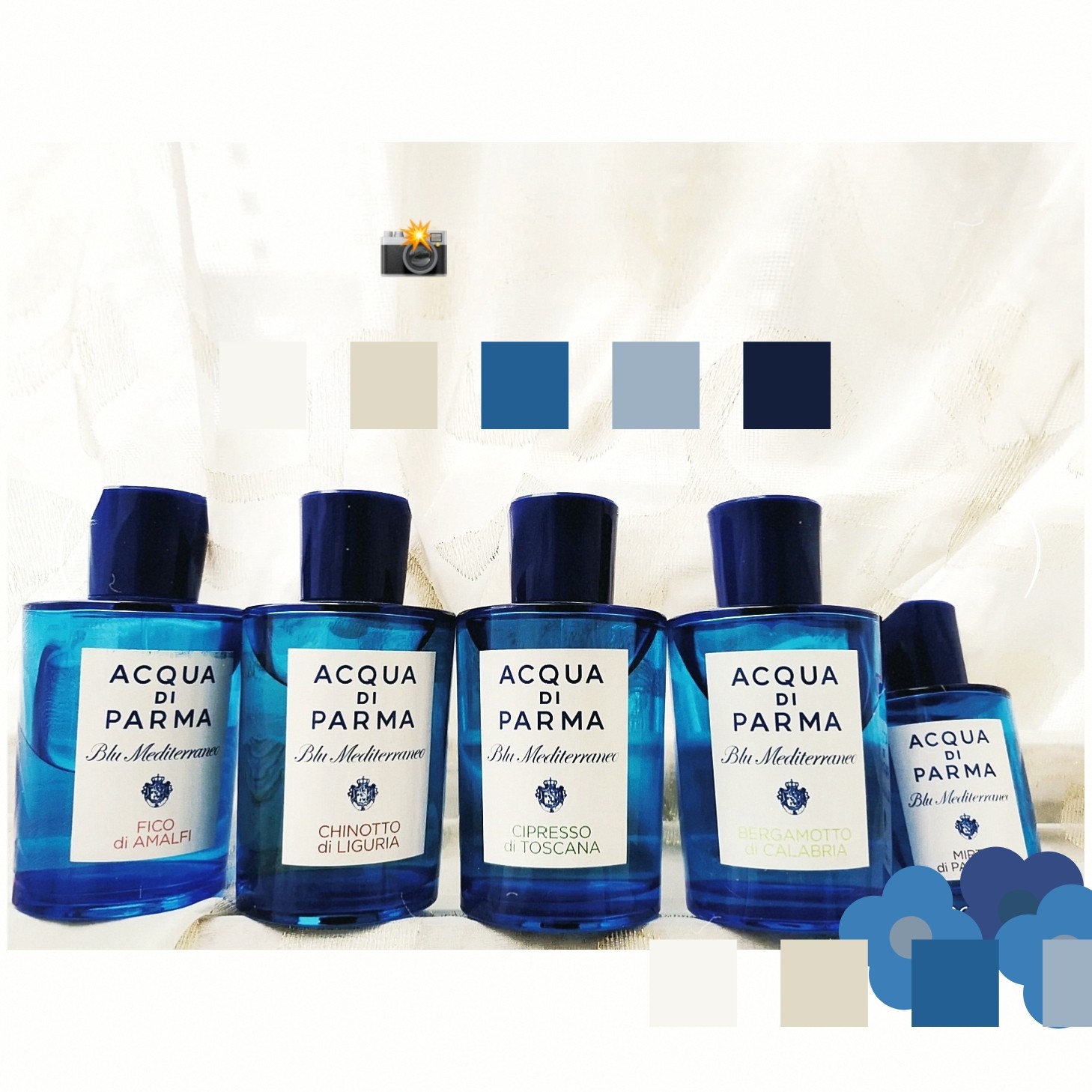 Acqua di Parma/帕尔玛之水蓝色地中海阿玛非无花果桃金娘杏仁