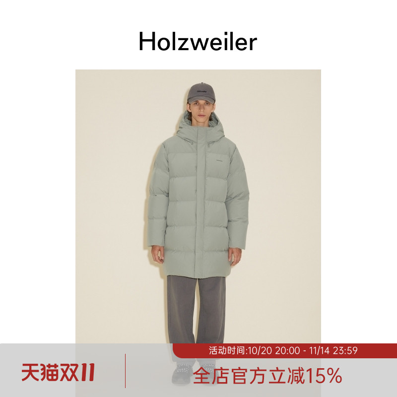 新品羽绒服Holzweiler连帽