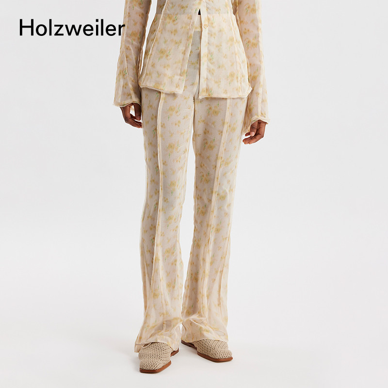 Holzweiler女士Gilly系列印花长裤