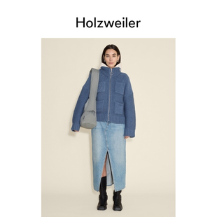 Holzweiler女士24秋冬新款 发售 Tine粗线针织开衫 新品