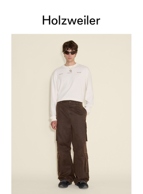 【明星同款】Holzweiler男士24秋冬新款Noid工装长裤