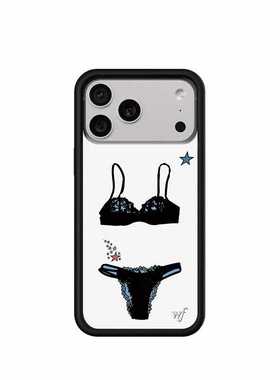 Wildflower联名Gabbriette蕾丝内衣手机壳适用iPhone17/16ProMax苹果15Plus高级感14艺术防摔WF保护套华强北