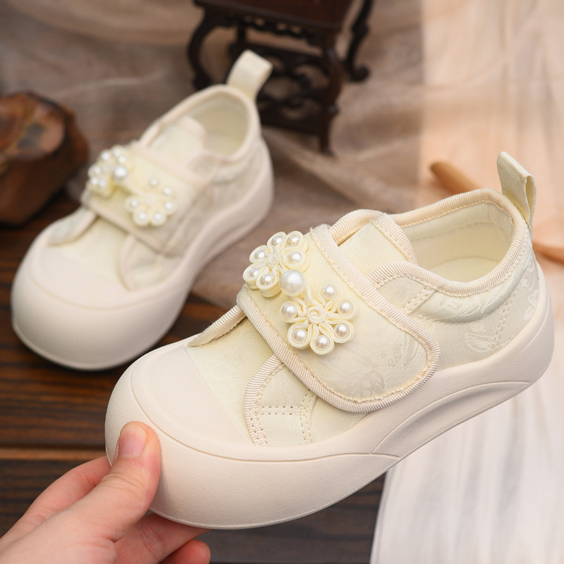 女童板鞋中国风儿童小白鞋秋季新款小女孩软底低帮运动鞋绣花鞋子,童鞋/婴儿鞋/亲子鞋,板鞋,淘宝优惠券,粉丝福利购,淘宝优惠卷